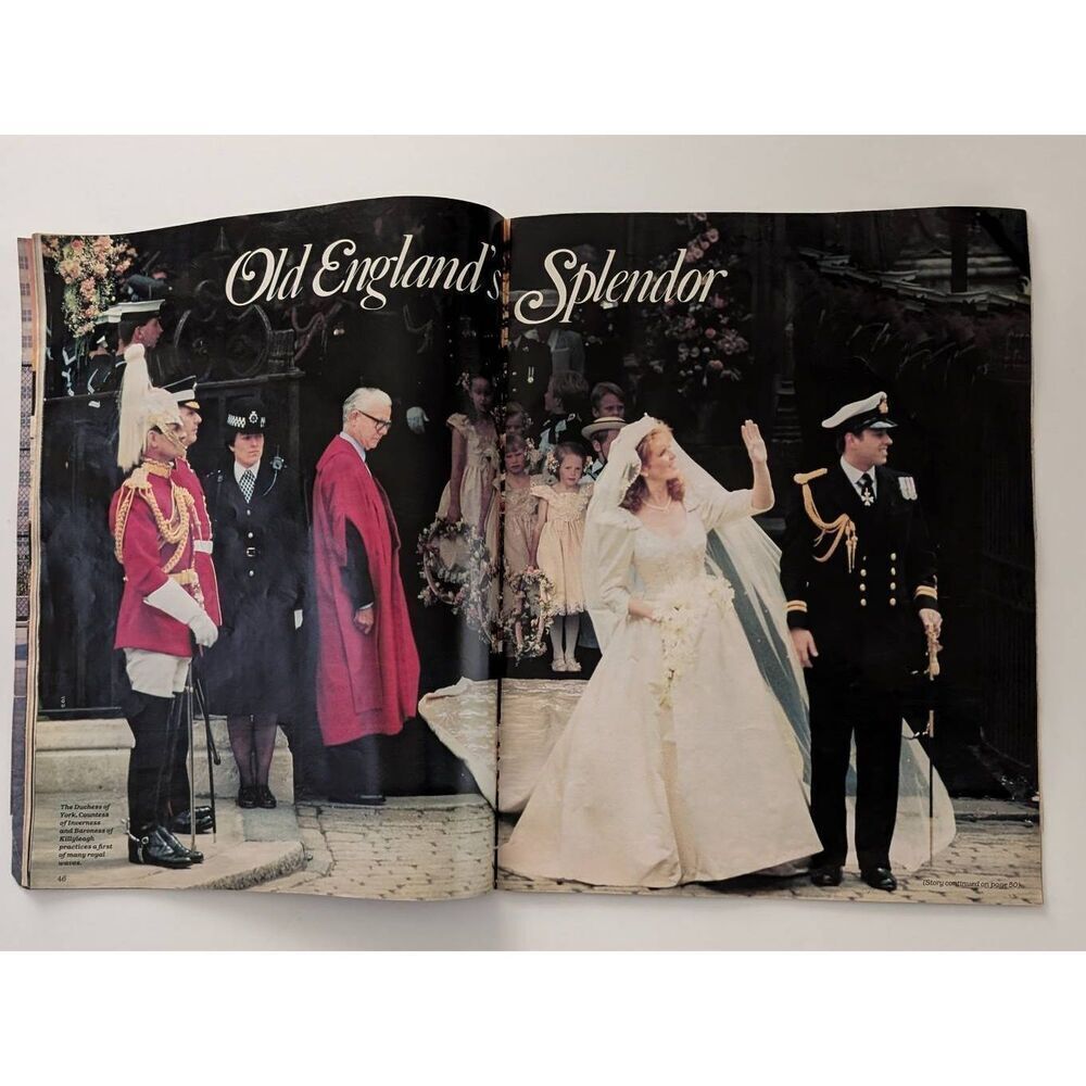 Life Magazine September 1986 - Caroline Kennedy Sarah Ferguson Weddings Vintage - Picture 11 of 15